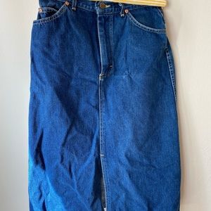 LEE vintage jean skirt! Rare find!